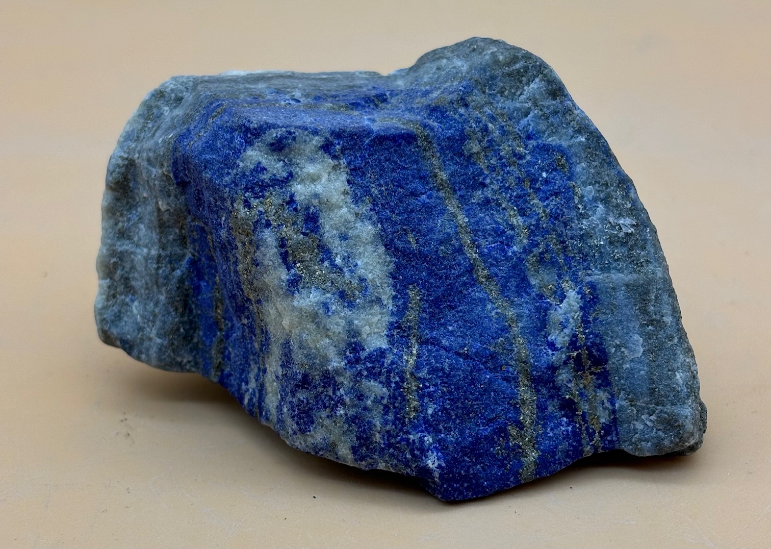 Lapislazuli-Röhrenstück – Bild 2