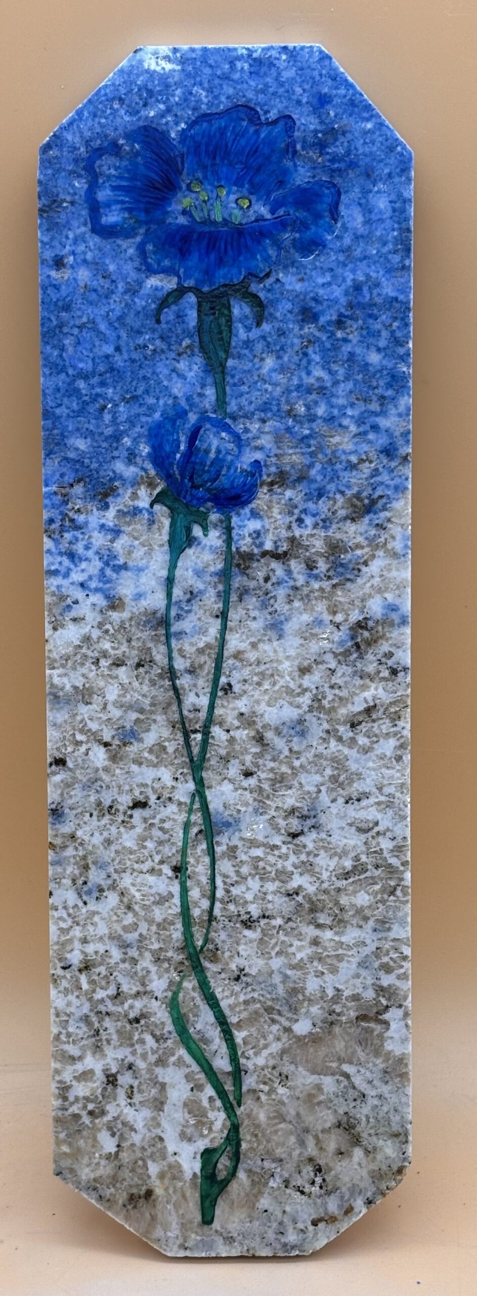 Lapislazuli-Motivplatte