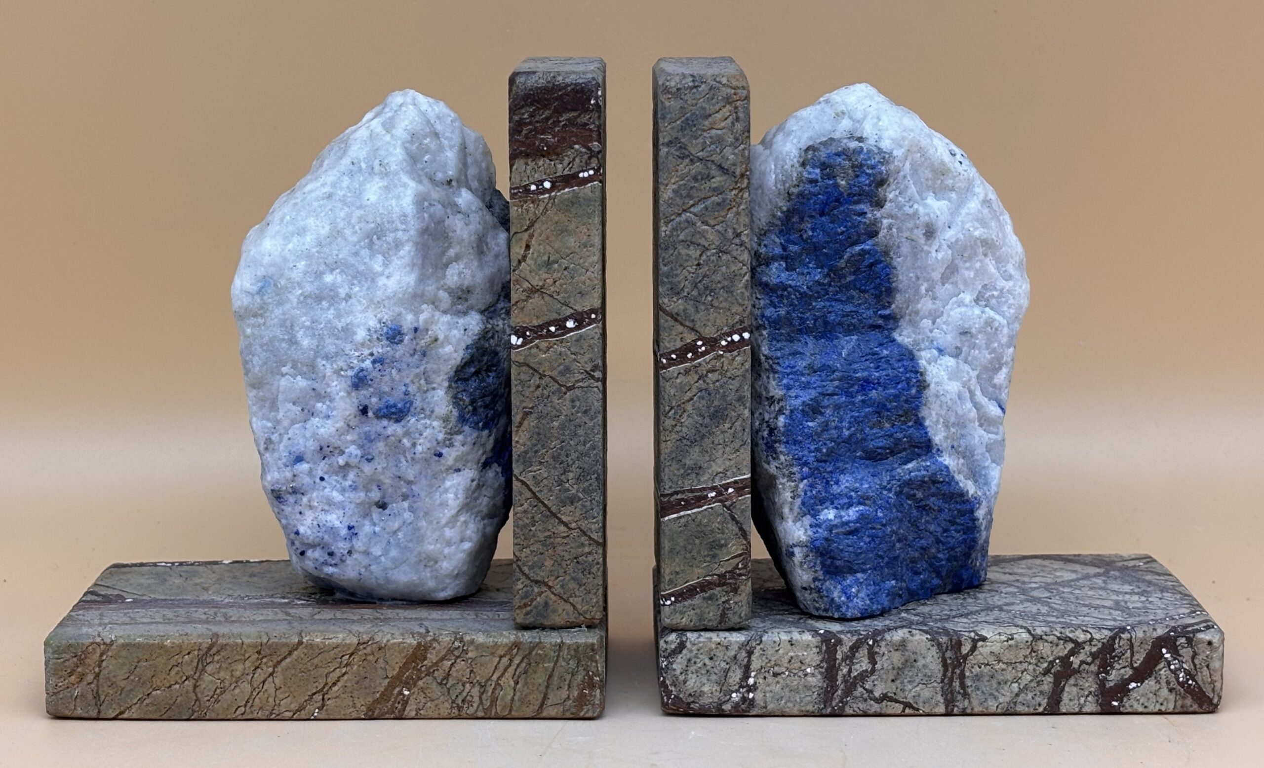 Lapislazuli Buchstützen – Bild 2