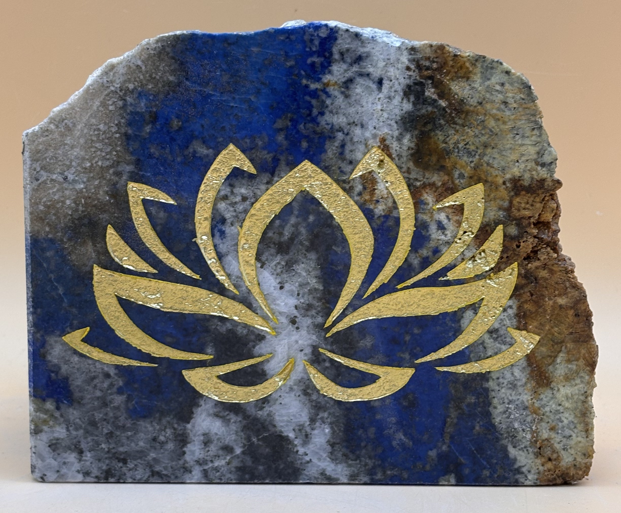 Lapislazuli Buchstütze