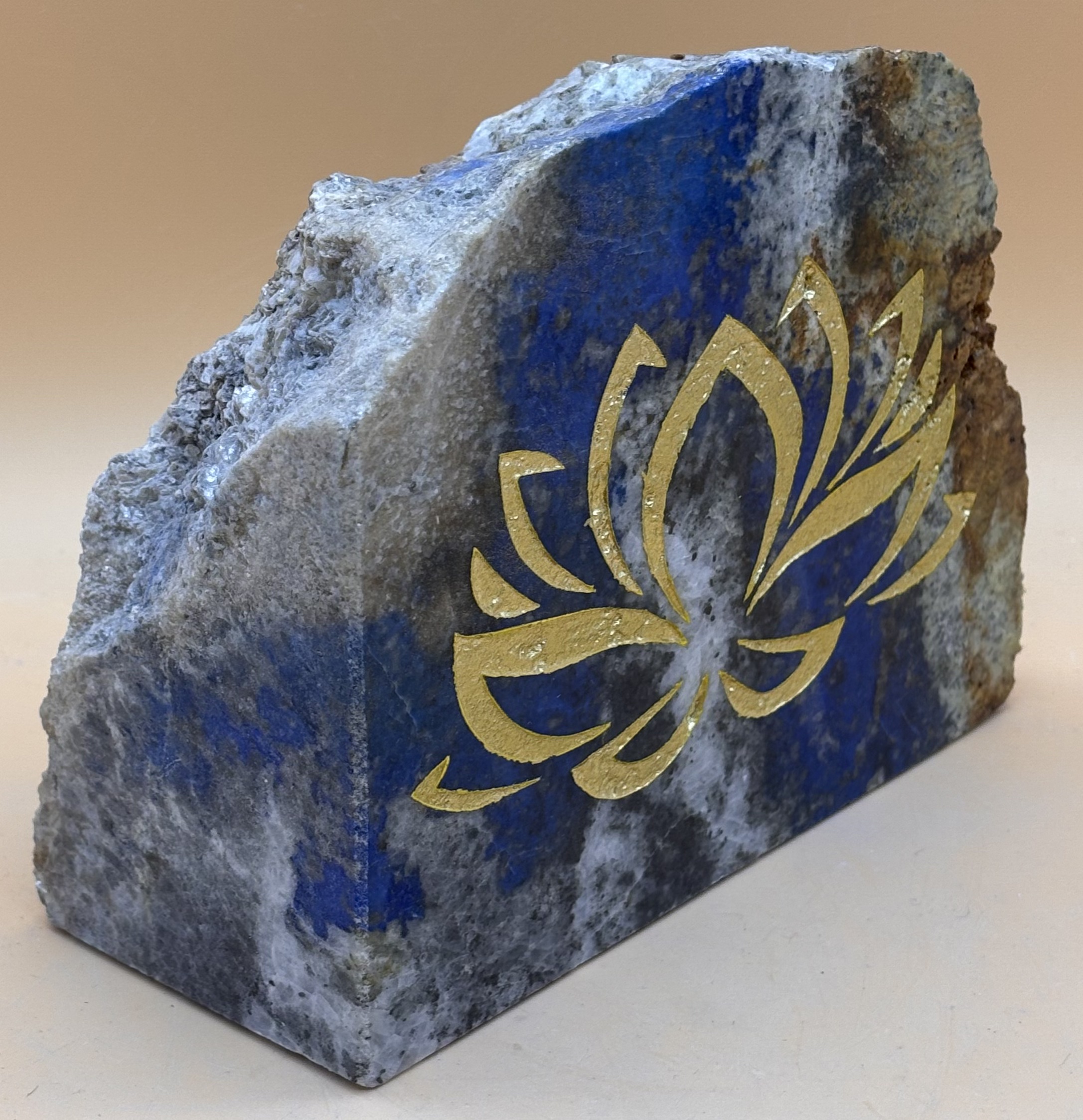 Lapislazuli Buchstütze – Bild 2